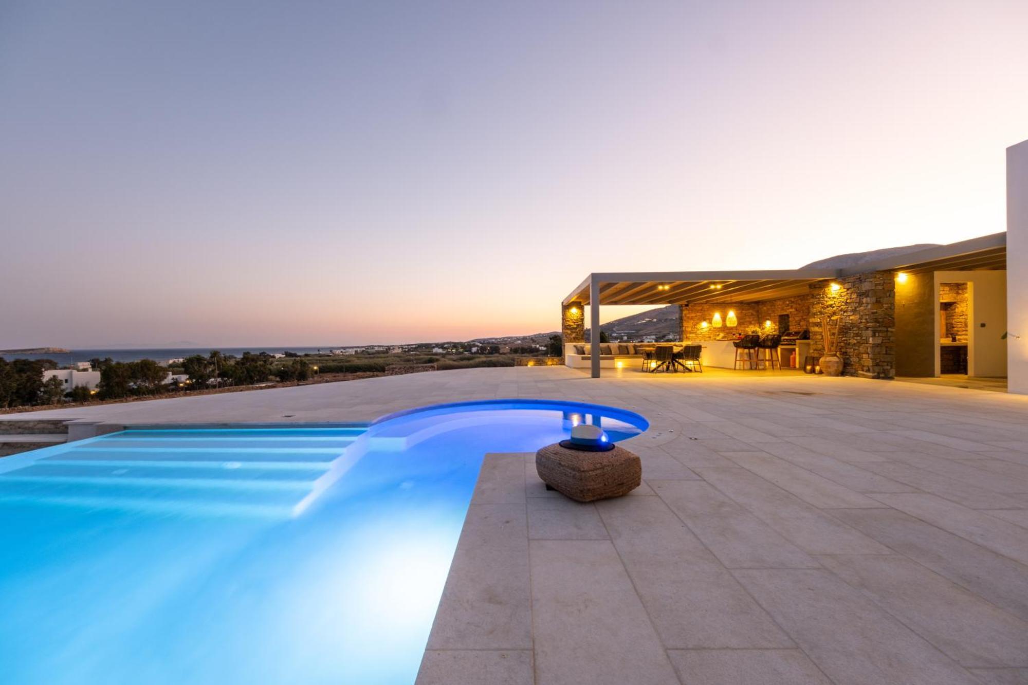 Golden Bay Luxury Villas And Suites Chrisi Akti  Ngoại thất bức ảnh