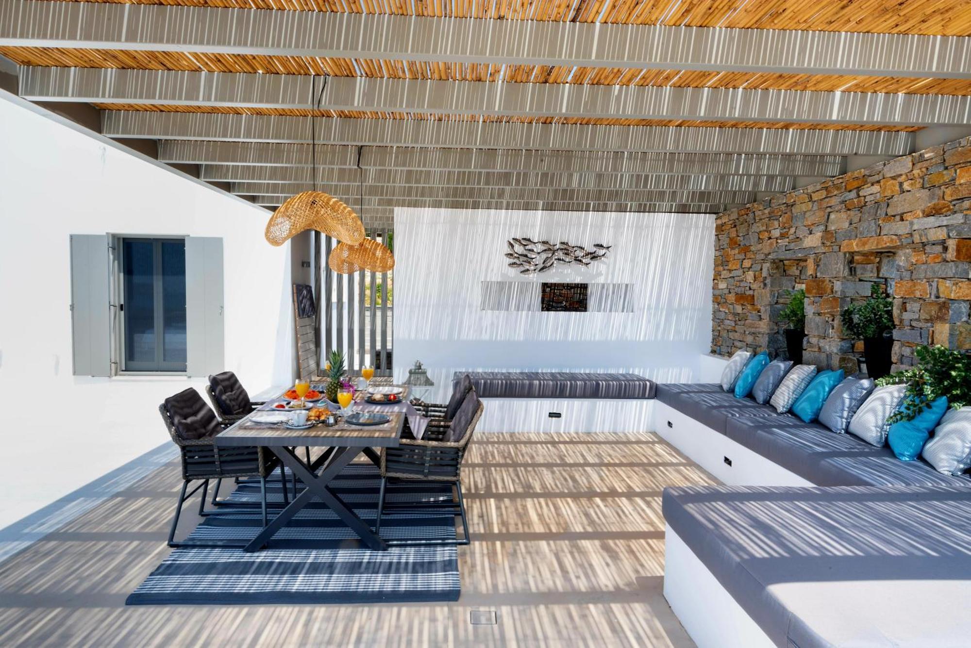 Golden Bay Luxury Villas And Suites Chrisi Akti  Ngoại thất bức ảnh