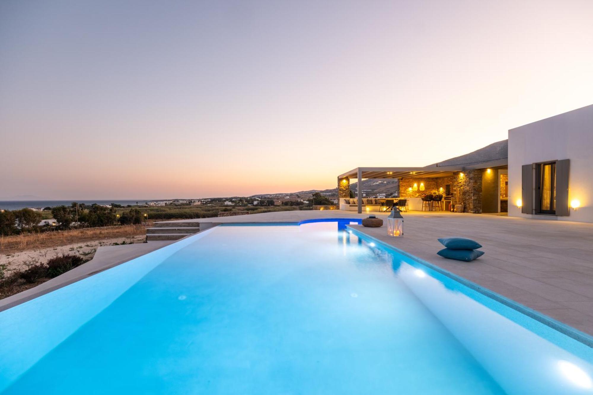 Golden Bay Luxury Villas And Suites Chrisi Akti  Ngoại thất bức ảnh