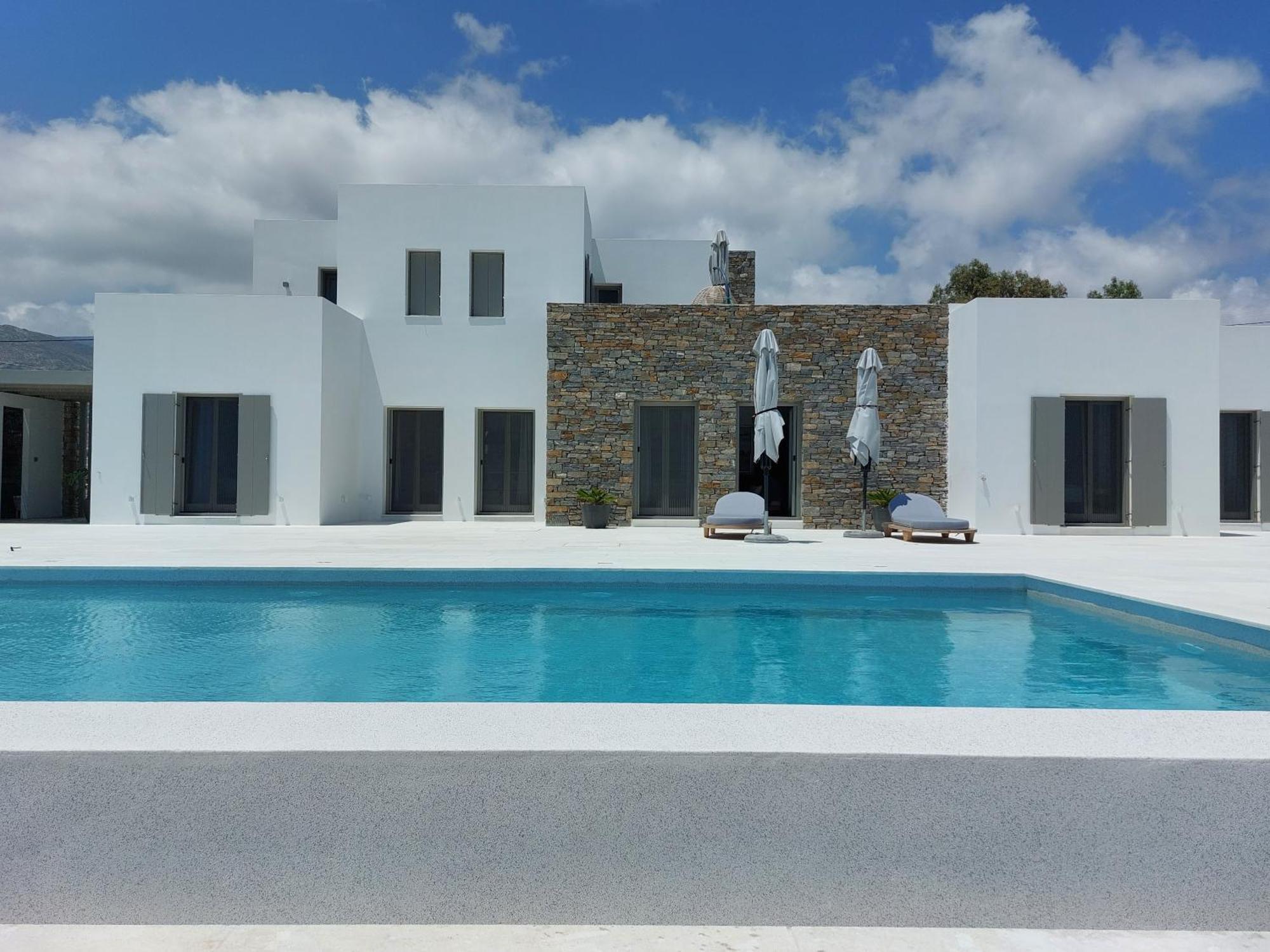 Golden Bay Luxury Villas And Suites Chrisi Akti  Ngoại thất bức ảnh