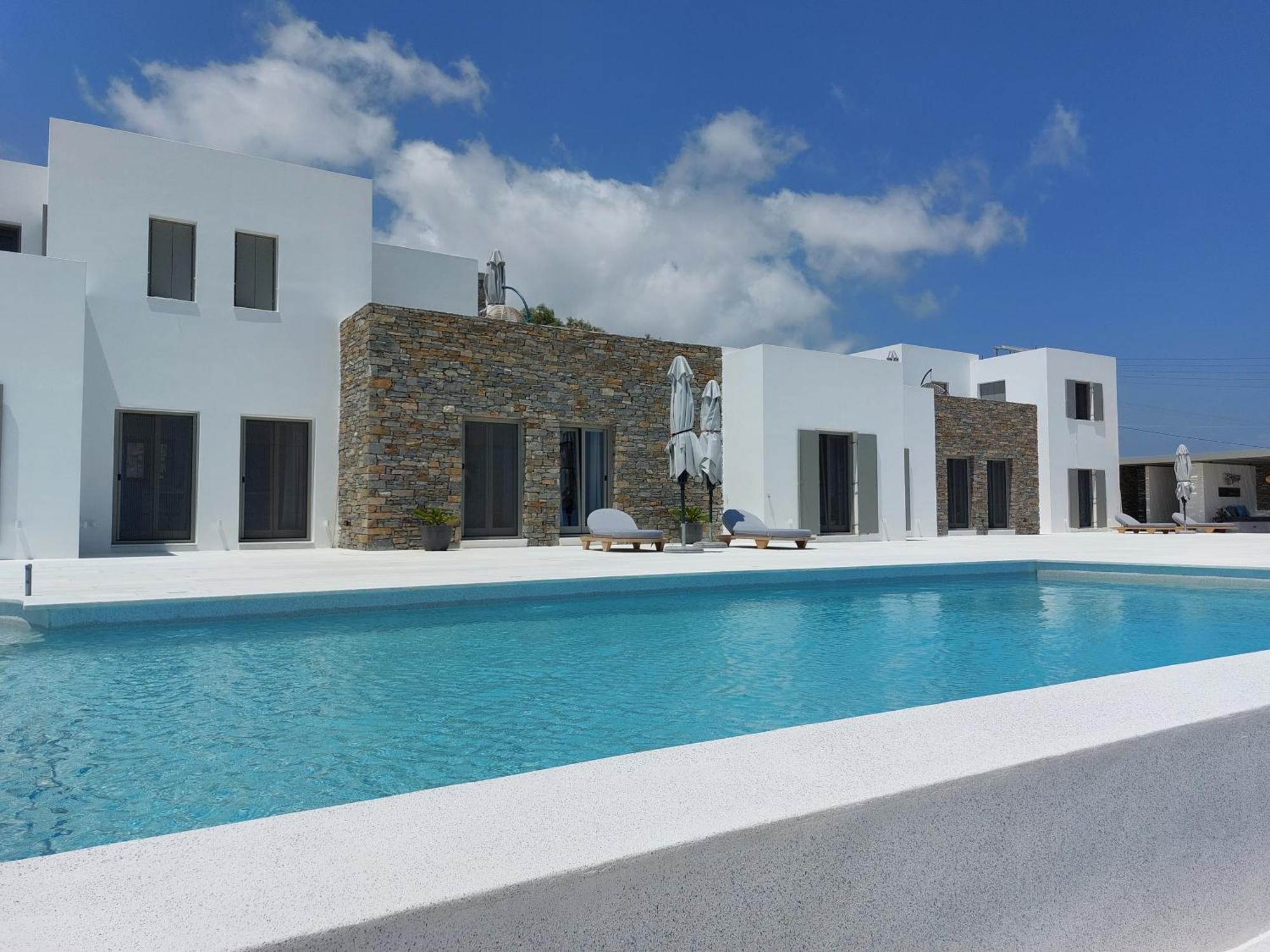 Golden Bay Luxury Villas And Suites Chrisi Akti  Ngoại thất bức ảnh