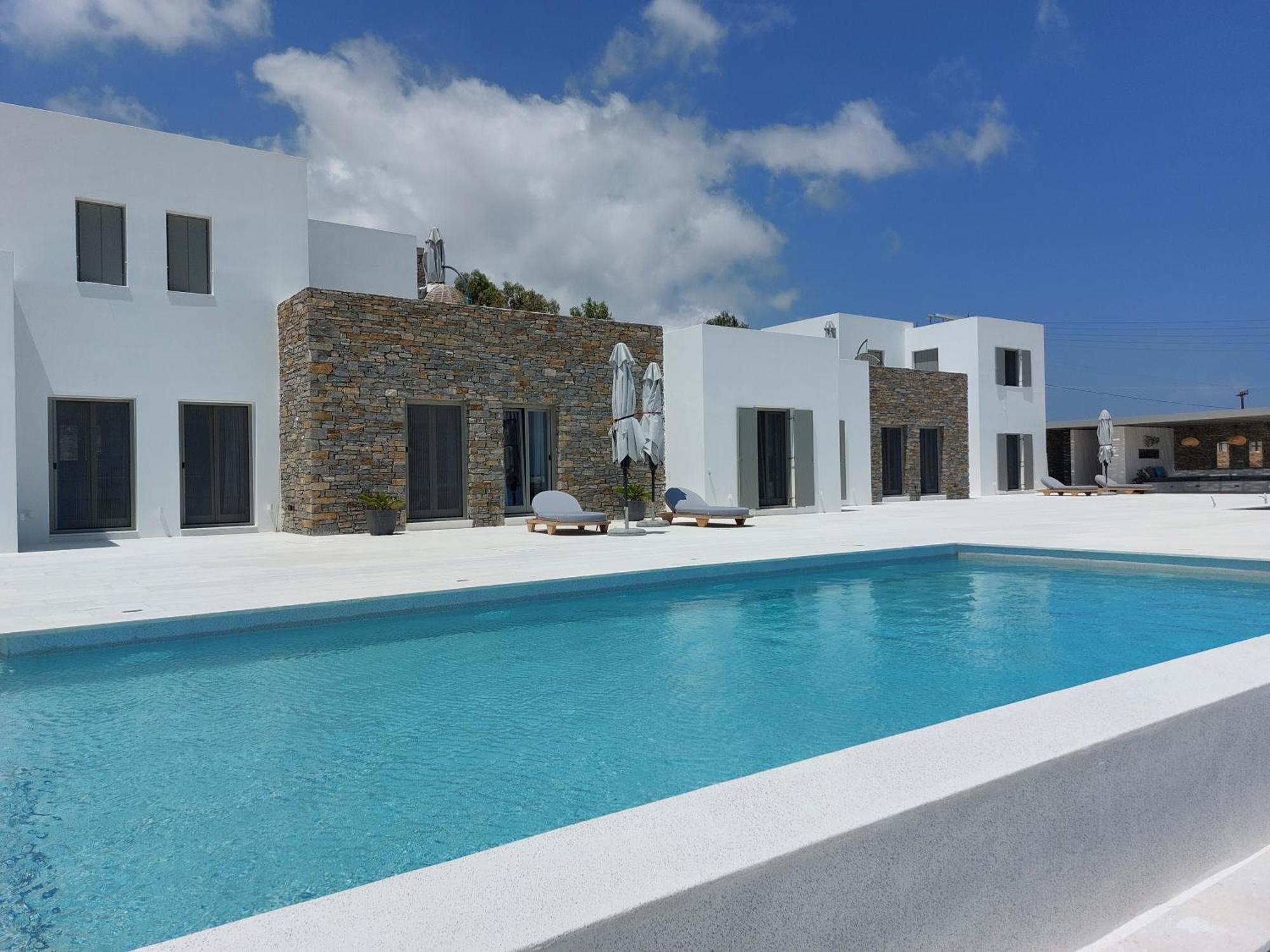Golden Bay Luxury Villas And Suites Chrisi Akti  Ngoại thất bức ảnh