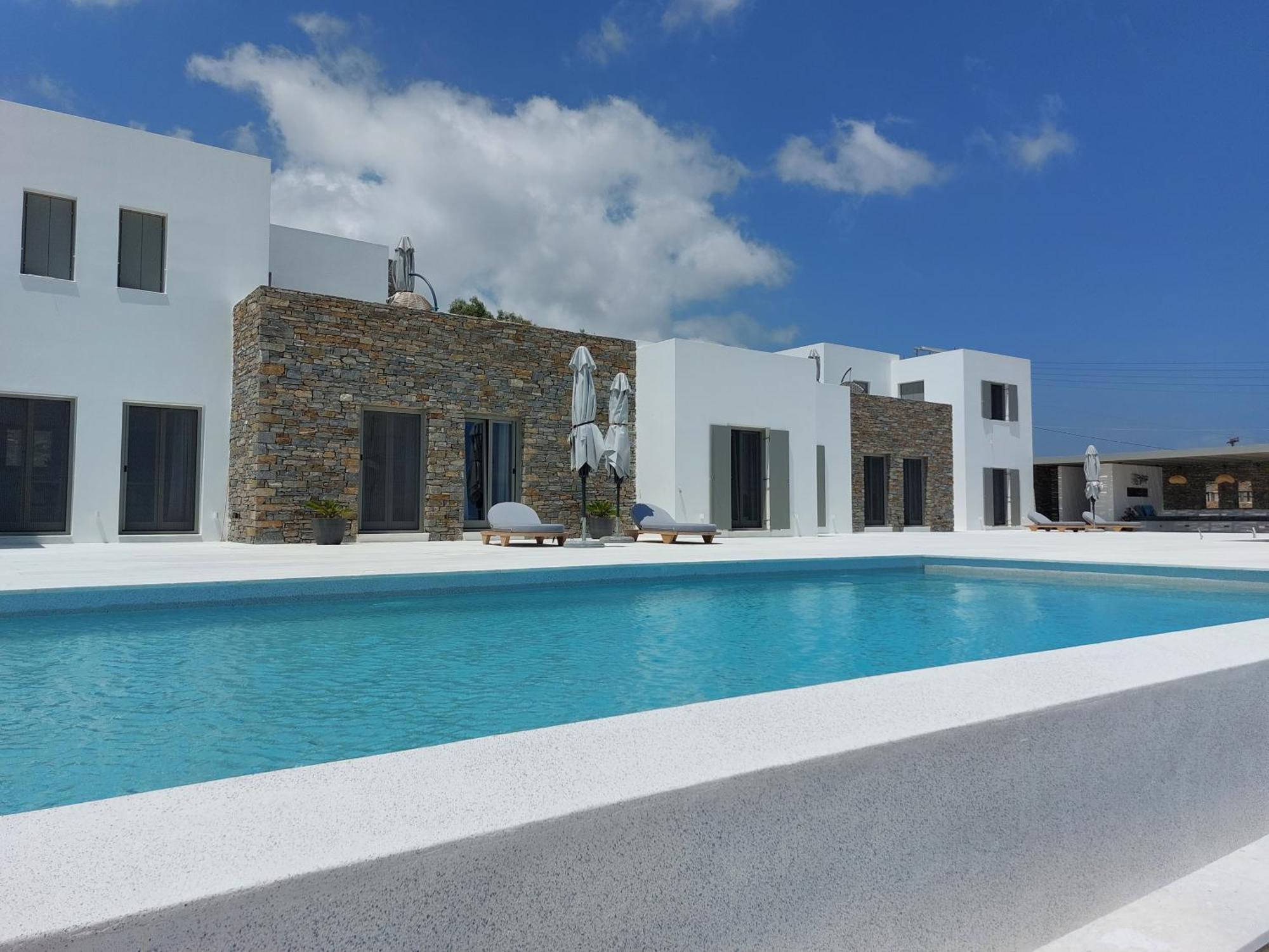 Golden Bay Luxury Villas And Suites Chrisi Akti  Ngoại thất bức ảnh